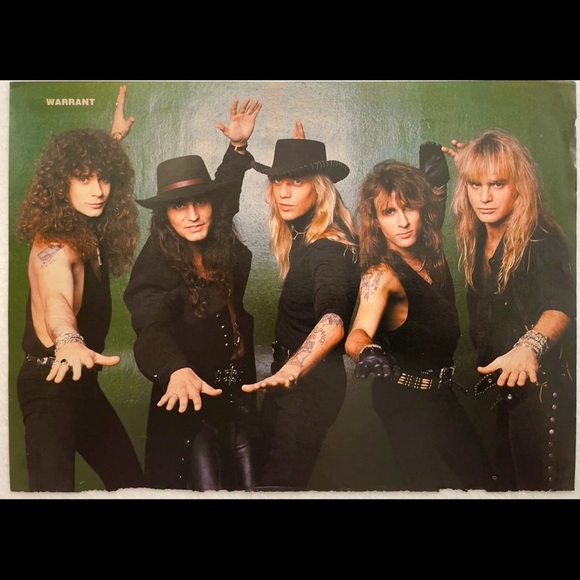 Warrant Band Pinup - Picture 1 of 1